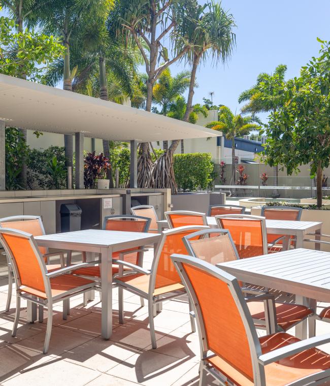 Alfresco BBQ area